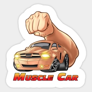 Muscle Car Sticker